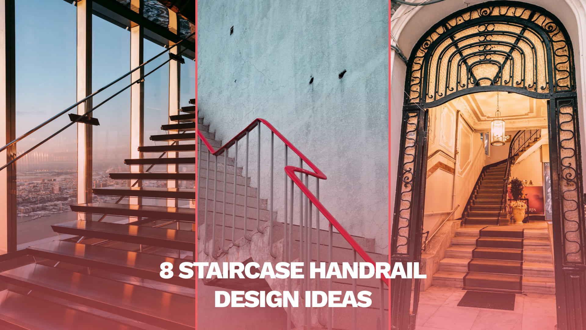 8 staircase handrail design ideas