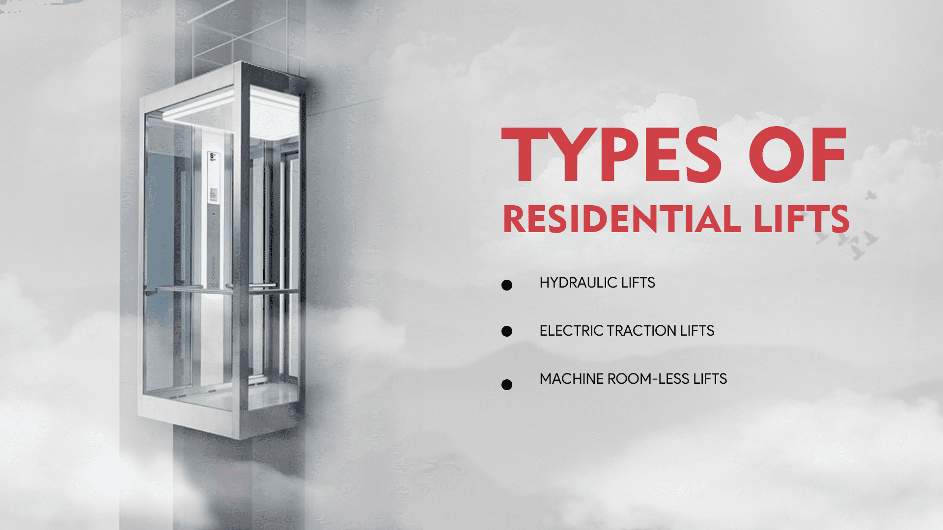 Types of Residential Lifts