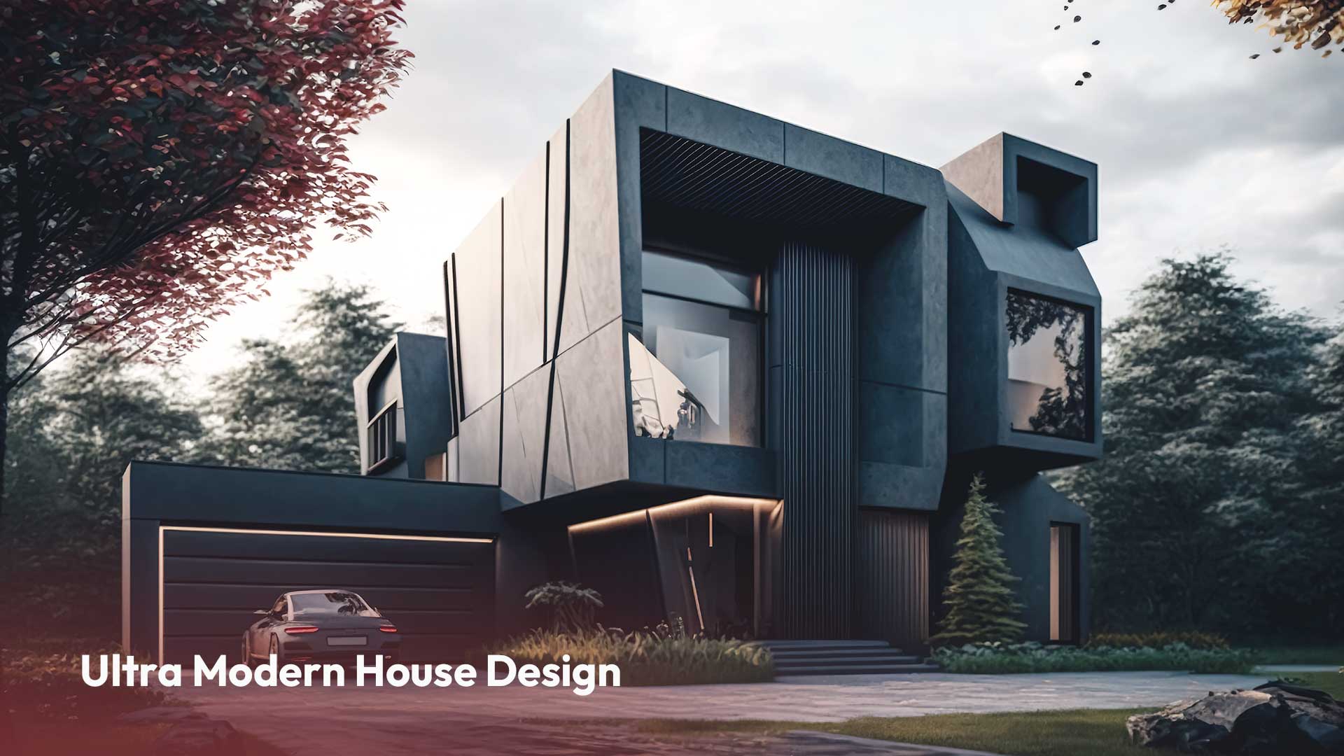 Ultra-Modern Front Elevation Design