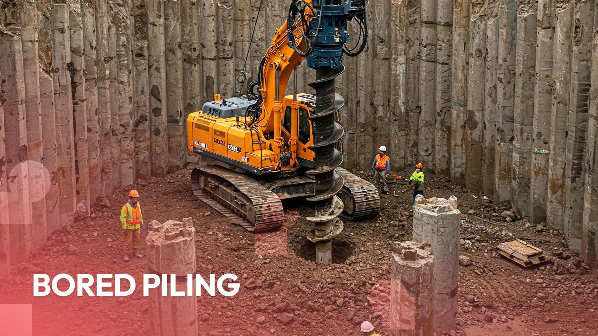Bored Piling Foundation