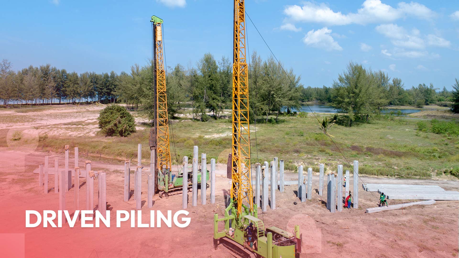 Driven Piling foundation