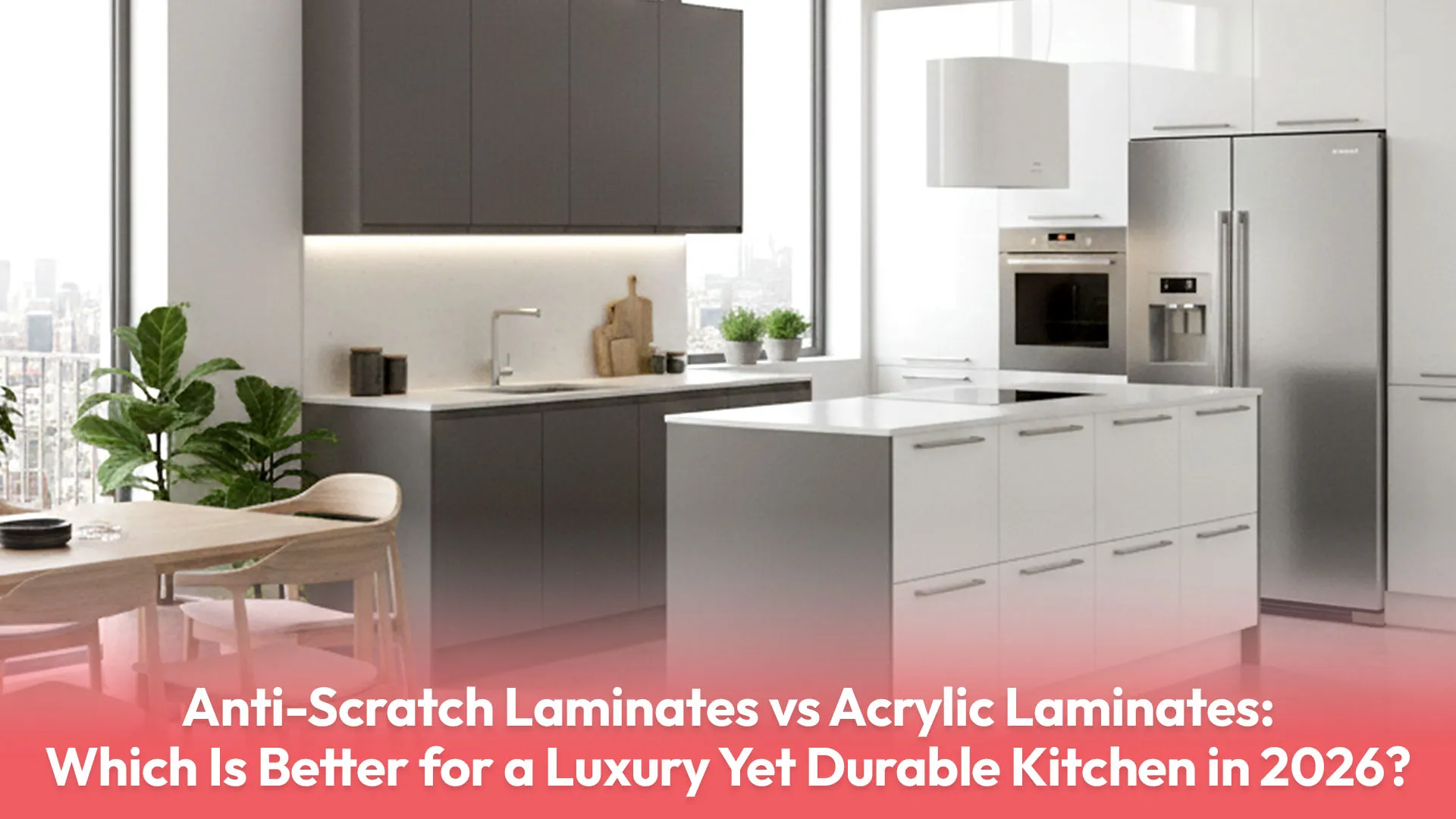 Anti-Scratch Laminates vs Acrylic Laminates: Which Is Better for a Luxury Yet Durable Kitchen in 2026?
